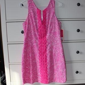NWT Lilly Pulitzer for Target Hot Pink Shift Dress